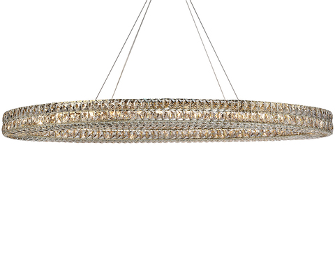 Подвесная люстра Newport ELIZABETH 2 8550/160 C oval gold polished, М0071311