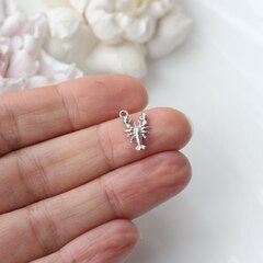 Подвеска Лобстер 15*9 мм, родий, П139