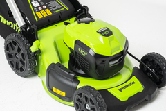 Газонокосилка Greenworks GD40LM48SPK4 40V (48 см) самоходная аккумуляторная, c АКБ 4 А/ч и ЗУ