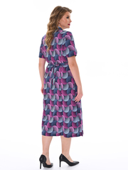 4536 Халат на пуговицах