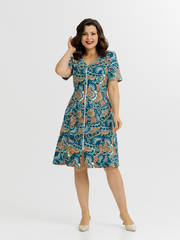 4561 Халат на молнии