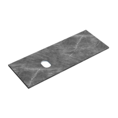 Sancos TT120A1L Столешница для ванной комнаты SANCOS 1200х460, цвет black sky, арт. TT120A1L, левая фото