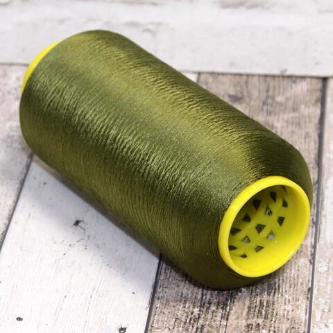 Хлопок малберри TRAMA 4500 зеленый оливковый