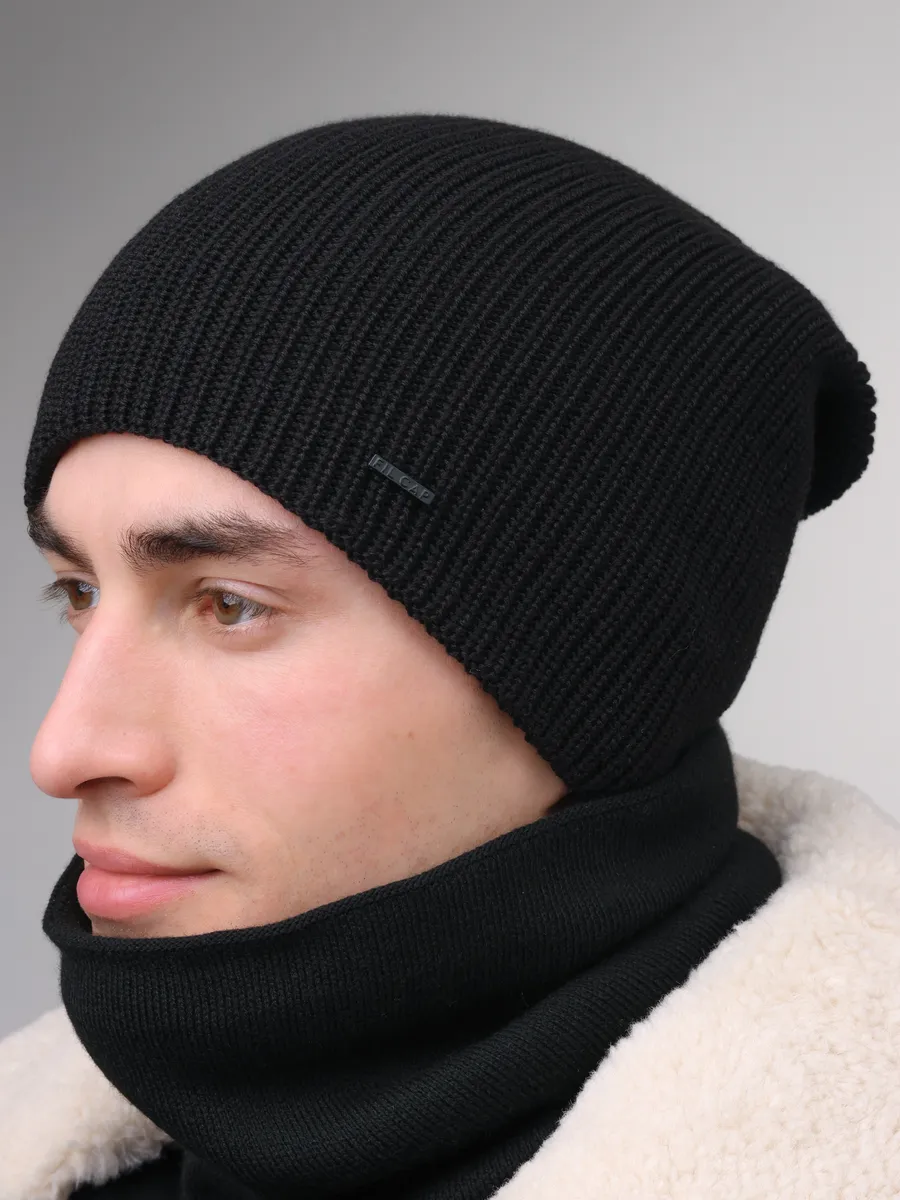 Шапка бини зимняя весенняя