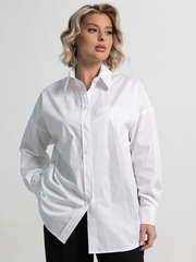 Рубашка хлопковая Рина (белая) Б15260-53М LT Collection