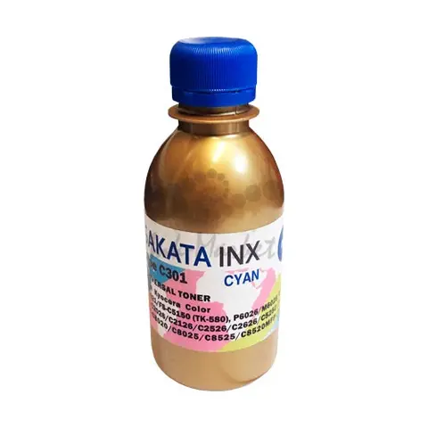 Тонер для KYOCERA FS Color Универсал тип 301 C (TK-580, 590, 895) (фл,60,син,SAKATA) Gold ATM