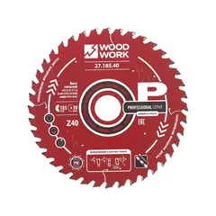 Диск пильный 160x20x1,6/1,1 A=15° ATB + 8° SHEAR Z=48 Woodwork 27.160.48