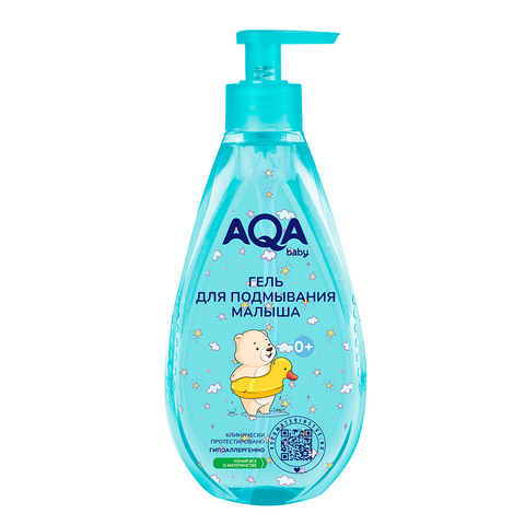 AQA baby Гель для подмывания малыша, 250 мл