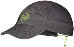 Спортивная кепка для бега Buff Pack Run Cap R-Grey HTR