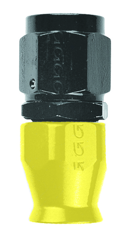 6001-06-M16BK Фитинг прямой внутренняя резьба, M16 x 1.50mm, AL, черный, AN06 Goodridge