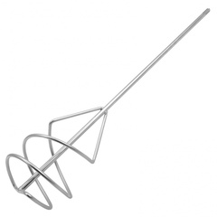 Миксер для песчано-гравийных смесей, 120 х 600 мм, оцинкованный, хвостовик SDS Plus Denzel