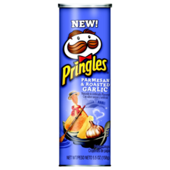 Чипсы Pringles Пармезан и чеснок