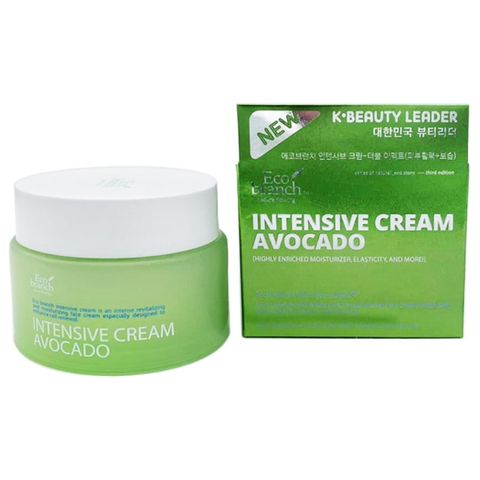 Крем для лица с экстрактом авокадо Eco Branch Intensive Cream Avocado, 100 гр