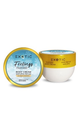Exotic EX-33 Крем увлажняющий и осветляющий для тела  (E Feelings)  250 ml