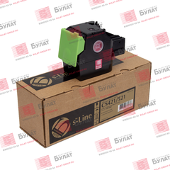 Тонер-картридж Булат s-Line 78C5XM0 для Lexmark CS, CX421 (Пурпурный, 5000 стр.), совместимый