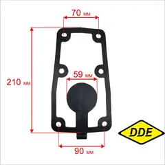 Клапан обратный DDE PTR50K (PTR50K-33) (45115-W13001-000)
