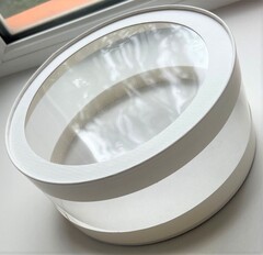 Шайба-аквариум БЕЛАЯ диаметр 200 мм высота 100 мм