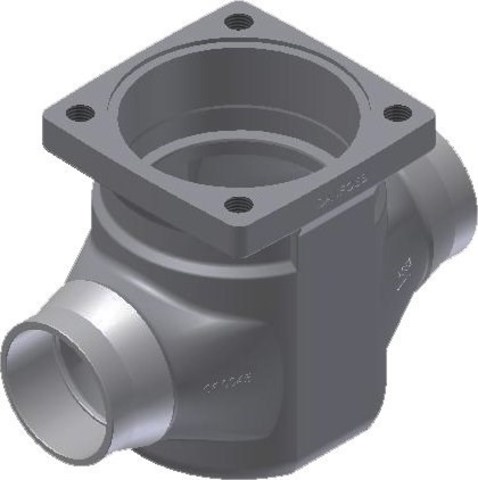 Корпус клапана Danfoss  ICV 65 027H6125