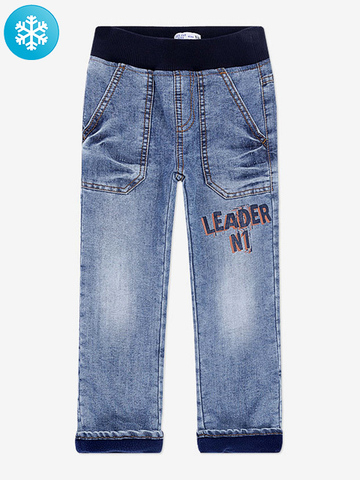 BWB000041 джинсы для мальчиков утепленные, медиум