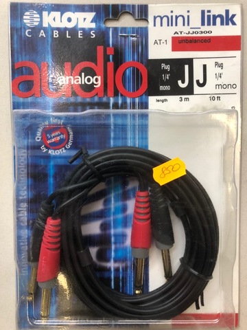 KLOTZ AT-JJ0300 - Соединительный аудио кабель RC204