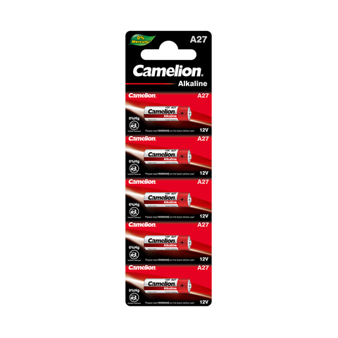 Батарейка CAMELION Alkaline A27-BP5