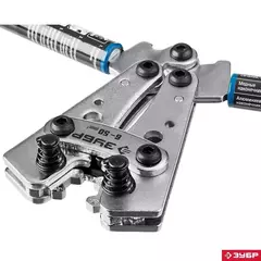 ЗУБР ПКГ-50, 6 - 50 мм2, усиленные пресс-клещи гексагональные для медных наконечников и гильз, Профессионал(45453)