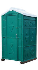 Туалетная Кабина  «Люкс Стандарт Мд» в разборе Экомарка  пластиковый поддон T-5 (1200x1100x2200см;80кг;красный кирпичный) - арт.561228