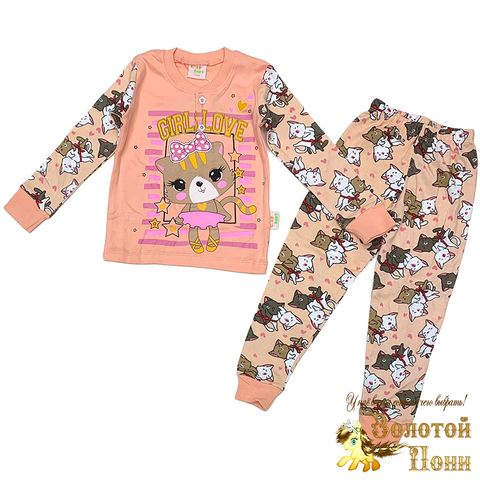 Пижама хл/инт д (1-4) 240915-YK8981