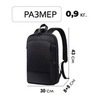 Картинка рюкзак городской Bange BG-77115S Black - 2