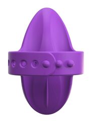 Фиолетовая вибронасадка на пальцы Finger Vibe - 