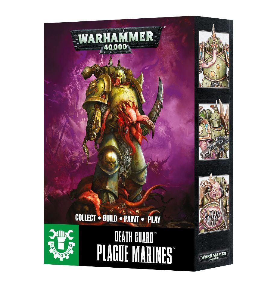 Easy To Build: Death Guard Plague Marines (Набор быстрой сборки)