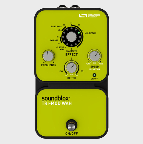 Source Audio SA121 Soundblox Tri-Mod Wah эффект вау нового поколения.11 Вариаций/56 бит проц./24 бит выход/Bypass аналоговый/