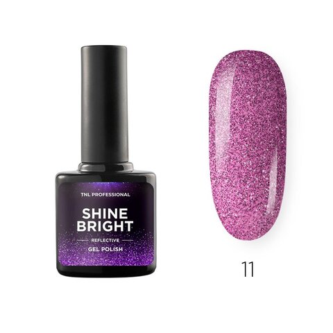 Гель-лак TNL Shine bright №11 - Малиновый закат (10 мл.)