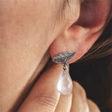 Серьги "Листья любви"