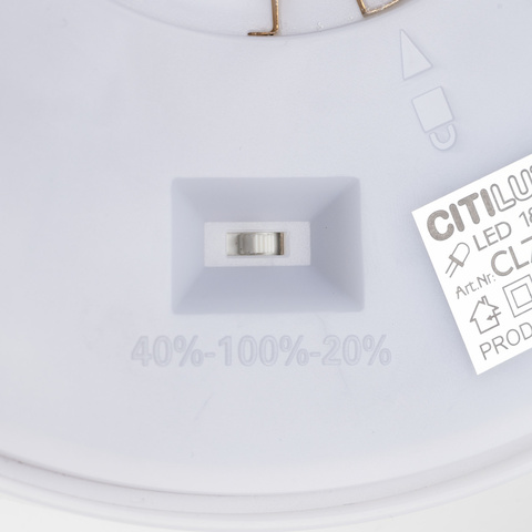 Потолочный светодиодный светильник Citilux ETALON CL750240