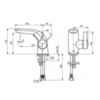 Смеситель для раковины однорычажный Ideal Standard Melange A6118AA