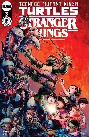 Teenage Mutant Ninja Turtles X Stranger Things #3 (Cover A)