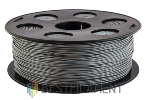 Серебристый металлик PETG-пластик BestFilament