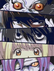 Картина по номерам Тетрадь Смерти