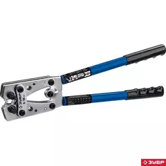 ЗУБР ПКГ-50, 6 - 50 мм2, усиленные пресс-клещи гексагональные для медных наконечников и гильз, Профессионал(45453)