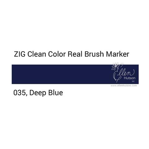 Маркер акварельный ZIG Clean Color Real Brush- штучно - 035