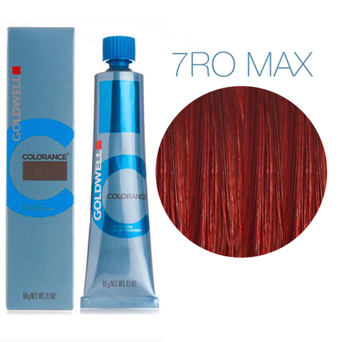 Goldwell Colorance  7RO MAX (эффектный медно - красный) - тонирующая крем-краска