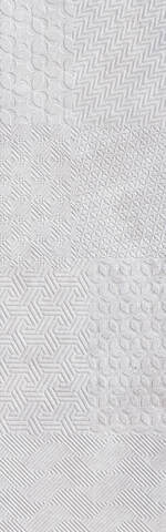 Cifre Materia Textile White 25x80