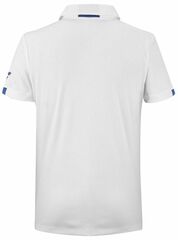 Детская теннисная футболка Babolat Play Polo Boy - white/white