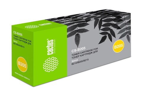 Картридж лазерный Cactus CS-B205 106R04348 черный (3000стр.) для Xerox B205, 210, 215 Multifunction printer