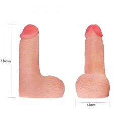 Фаллоимитатор для ношения Skinlike Limpy Cock (12,7 см.)