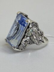 Филин (кольцо  из серебра)