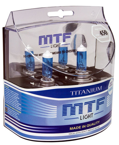 Галогенные лампы MTF Light TITANIUM H11 55W