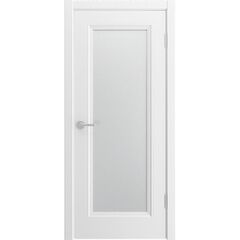 Купить Межкомнатная дверь эмаль Shelly 1 белая остеклённая