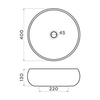 Omoikiri 4972079 Раковина Fumico-NU Natceramic/nut